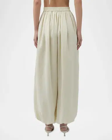 Simkhai Selah Linen Lace Balloon Pants | Thumbnail 3 Simkhai Selah Linen Lace Balloon Pants | Thumbnail 3