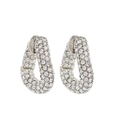 Balenciaga Crystal-embellished earrings | Thumbnail 1 Balenciaga Crystal-embellished earrings | Thumbnail 1