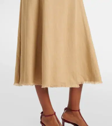 Ralph Lauren Collection Silk and linen midi dress | Thumbnail 5 Ralph Lauren Collection Silk and linen midi dress | Thumbnail 5