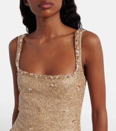 Clio Peppiatt Athena embellished minidress | Thumbnail 4 Clio Peppiatt Athena embellished minidress | Thumbnail 4