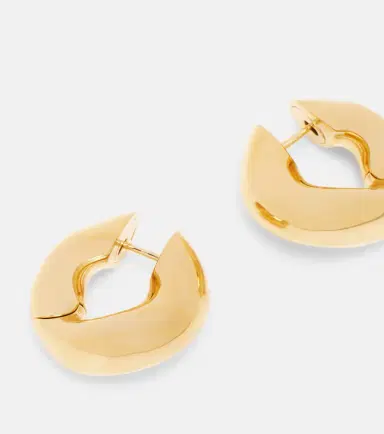 Balenciaga Eisa hoop earrings | Thumbnail 3 Balenciaga Eisa hoop earrings | Thumbnail 3