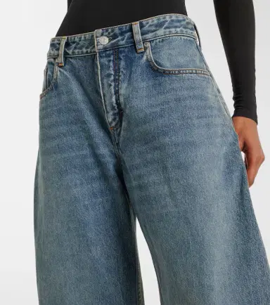 Alaïa Alaïa Barrel-leg jeans | Thumbnail 6 Alaïa Alaïa Barrel-leg jeans | Thumbnail 6