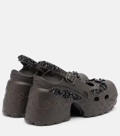 Simone Rocha x Crocs embellished slingback pumps | Thumbnail 4 Simone Rocha x Crocs embellished slingback pumps | Thumbnail 4