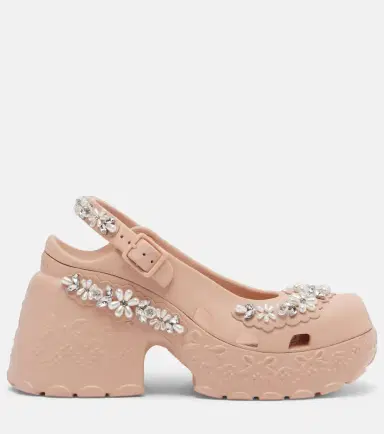 Simone Rocha x Crocs embellished slingback pumps | Thumbnail 2 Simone Rocha x Crocs embellished slingback pumps | Thumbnail 2