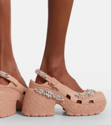 Simone Rocha x Crocs embellished slingback pumps | Thumbnail 6 Simone Rocha x Crocs embellished slingback pumps | Thumbnail 6