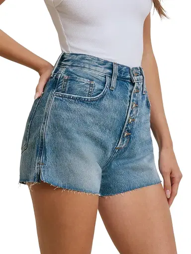 Favorite Daughter Women's The Caroline High-Rise Denim Shorts - Helena - Size 32 | Thumbnail 5 Favorite Daughter Women's The Caroline High-Rise Denim Shorts - Helena - Size 32 | Thumbnail 5