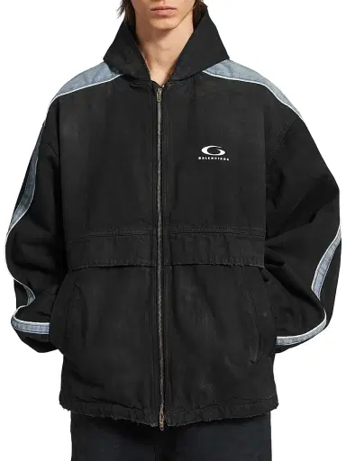 Balenciaga Men's Piping Detail Jacket - Black - Size Large | Thumbnail 3 Balenciaga Men's Piping Detail Jacket - Black - Size Large | Thumbnail 3
