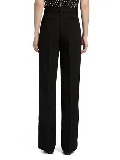 Ganni Women's Bonded Crepe Belted Pants | Thumbnail 5 Ganni Women's Bonded Crepe Belted Pants | Thumbnail 5