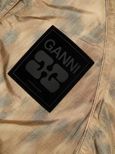 Ganni Women's Leopard-Print Flyweight Hooded Zip-Up Jacket | Thumbnail 7 Ganni Women's Leopard-Print Flyweight Hooded Zip-Up Jacket | Thumbnail 7