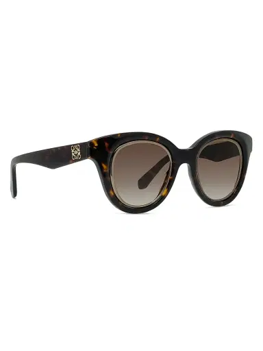 Loewe Women's 51.5MM Round Sunglasses - Brown | Thumbnail 8 Loewe Women's 51.5MM Round Sunglasses - Brown | Thumbnail 8
