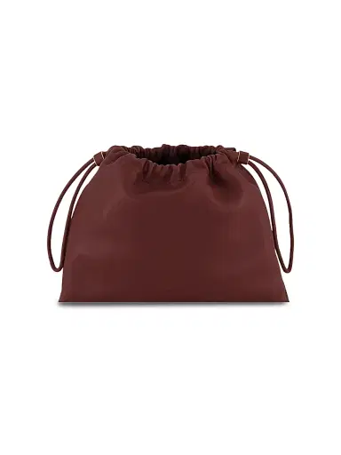Vince Women's Sarai Leather Drawstring Crossbody Bag - Sunset | Thumbnail 1 Vince Women's Sarai Leather Drawstring Crossbody Bag - Sunset | Thumbnail 1