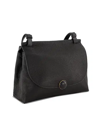 Vince Women's Jasper Leather Crossbody Bag - Black | Thumbnail 2 Vince Women's Jasper Leather Crossbody Bag - Black | Thumbnail 2
