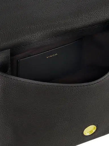Vince Women's Jasper Leather Crossbody Bag - Black | Thumbnail 3 Vince Women's Jasper Leather Crossbody Bag - Black | Thumbnail 3