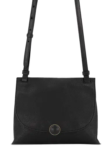 Vince Women's Jasper Leather Crossbody Bag - Black | Thumbnail 5 Vince Women's Jasper Leather Crossbody Bag - Black | Thumbnail 5