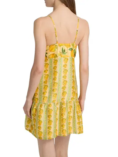 VERANDAH Women's Ammama Corset Mango-Print Minidress | Thumbnail 5 VERANDAH Women's Ammama Corset Mango-Print Minidress | Thumbnail 5