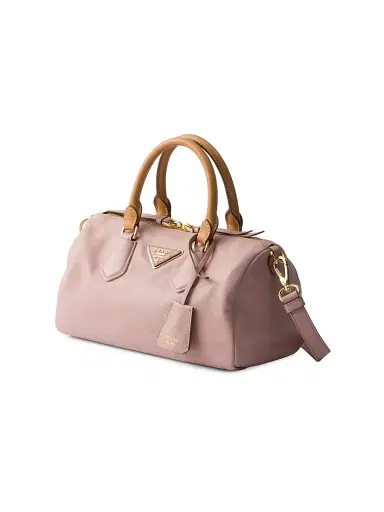 Prada Women's Small Leather Top-Handle Bag - Beige | Thumbnail 2 Prada Women's Small Leather Top-Handle Bag - Beige | Thumbnail 2