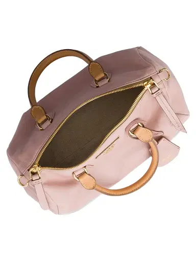 Prada Women's Small Leather Top-Handle Bag - Beige | Thumbnail 4 Prada Women's Small Leather Top-Handle Bag - Beige | Thumbnail 4