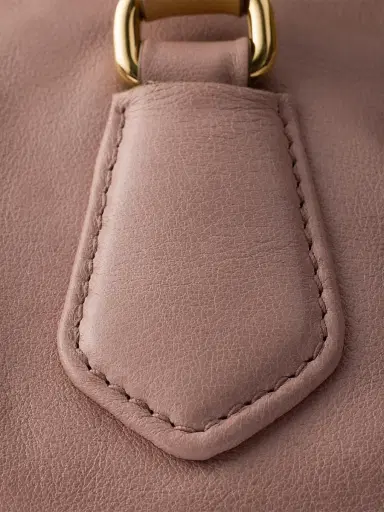 Prada Women's Small Leather Top-Handle Bag - Beige | Thumbnail 5 Prada Women's Small Leather Top-Handle Bag - Beige | Thumbnail 5