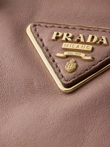 Prada Women's Small Leather Top-Handle Bag - Beige | Thumbnail 6 Prada Women's Small Leather Top-Handle Bag - Beige | Thumbnail 6