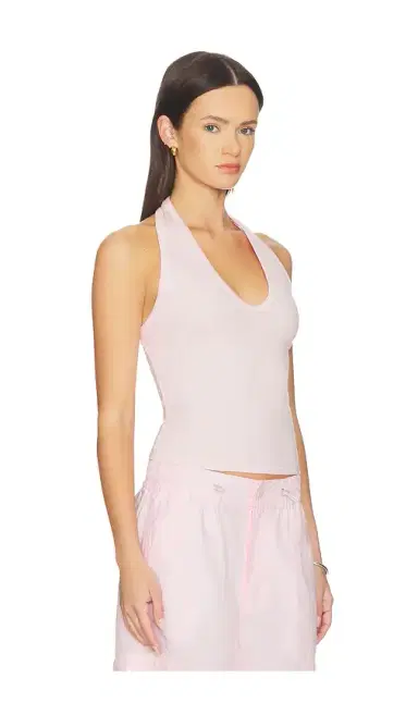 ENZA COSTA Cotton Rib U Halter | Thumbnail 2 ENZA COSTA Cotton Rib U Halter | Thumbnail 2