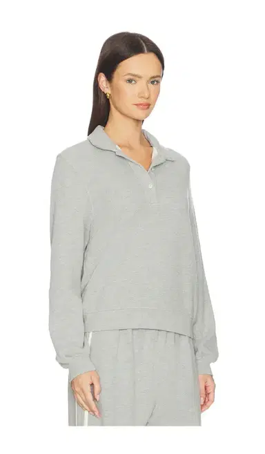 DONNI. The Eco-terry Polo Sweatshirt | Thumbnail 2 DONNI. The Eco-terry Polo Sweatshirt | Thumbnail 2