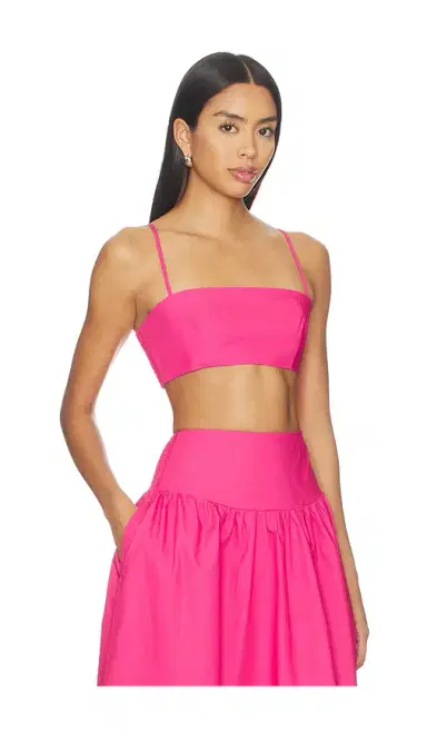susana monaco Poplin Crop String Top | Thumbnail 2 susana monaco Poplin Crop String Top | Thumbnail 2