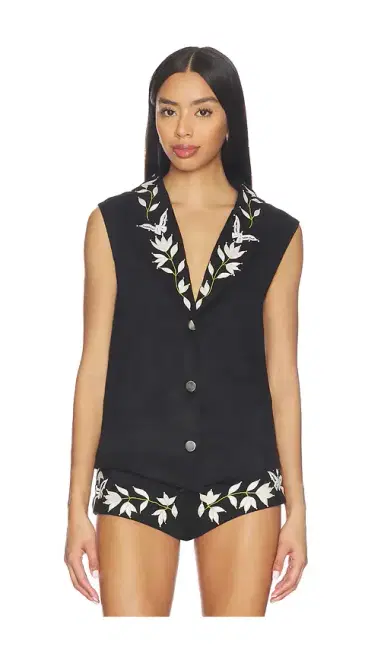For Love & Lemons Weston Vest | Thumbnail 2 For Love & Lemons Weston Vest | Thumbnail 2