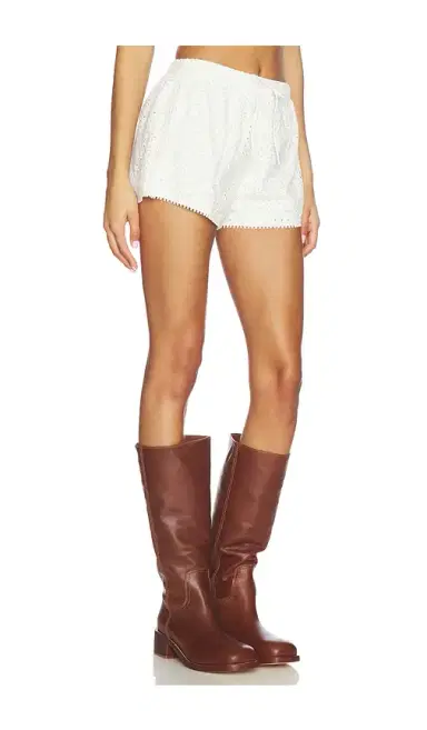 For Love & Lemons Willa Eyelet Shorts | Thumbnail 2 For Love & Lemons Willa Eyelet Shorts | Thumbnail 2