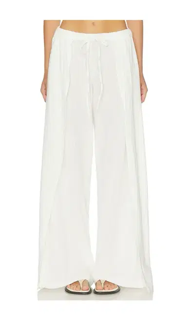 DL1961 DL Palazzo Low-Rise Relaxed Cotton Gauze Pant | Thumbnail 1 DL1961 DL Palazzo Low-Rise Relaxed Cotton Gauze Pant | Thumbnail 1