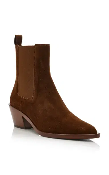 Gianvito Rossi Wylie Suede Ankle Boots | Thumbnail 4 Gianvito Rossi Wylie Suede Ankle Boots | Thumbnail 4