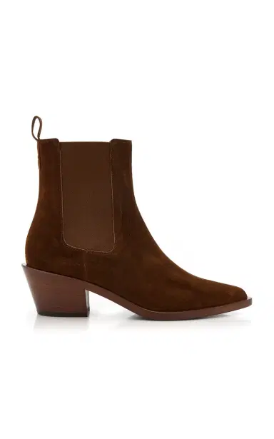 Gianvito Rossi Wylie Suede Ankle Boots | Thumbnail 1 Gianvito Rossi Wylie Suede Ankle Boots | Thumbnail 1