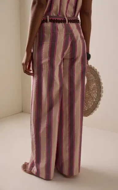 Ilio Nema Odin Striped Cotton Pants | Thumbnail 4 Ilio Nema Odin Striped Cotton Pants | Thumbnail 4
