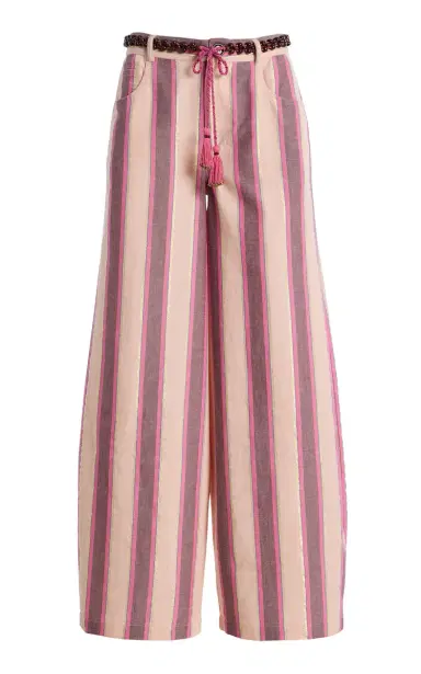 Ilio Nema Odin Striped Cotton Pants | Thumbnail 1 Ilio Nema Odin Striped Cotton Pants | Thumbnail 1