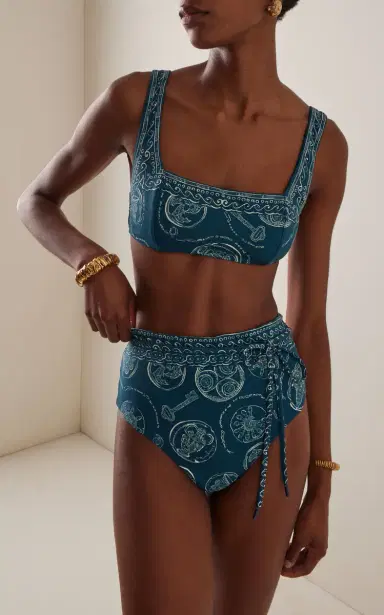 ALÉMAIS Lucky Square-Neck Bikini Top | Thumbnail 2 ALÉMAIS Lucky Square-Neck Bikini Top | Thumbnail 2