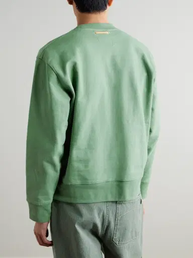 Folk Anniversary Cotton-Jersey Sweatshirt - Men | Thumbnail 3 Folk Anniversary Cotton-Jersey Sweatshirt - Men | Thumbnail 3