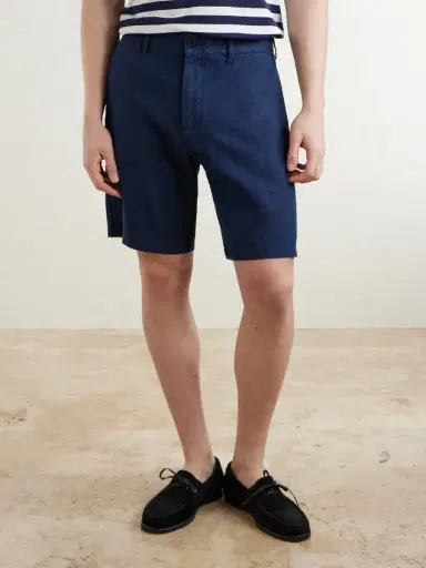 NN07 Aden 1454 Straight-Leg Linen Shorts - Men | Thumbnail 3 NN07 Aden 1454 Straight-Leg Linen Shorts - Men | Thumbnail 3