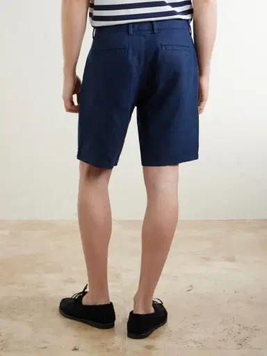NN07 Aden 1454 Straight-Leg Linen Shorts - Men | Thumbnail 4 NN07 Aden 1454 Straight-Leg Linen Shorts - Men | Thumbnail 4