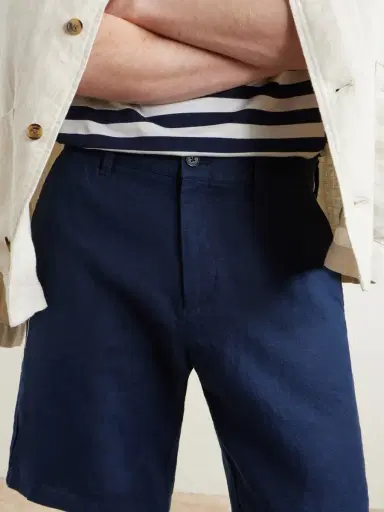 NN07 Aden 1454 Straight-Leg Linen Shorts - Men | Thumbnail 5 NN07 Aden 1454 Straight-Leg Linen Shorts - Men | Thumbnail 5