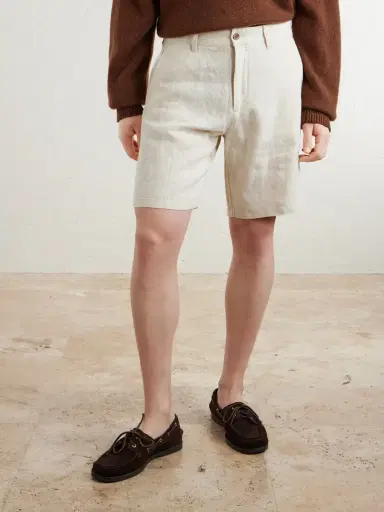 NN07 Aden 1454 Straight-Leg Linen Shorts - Men | Thumbnail 3 NN07 Aden 1454 Straight-Leg Linen Shorts - Men | Thumbnail 3