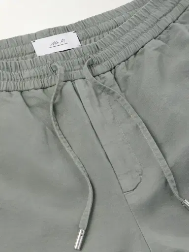 MR P. Straight-Leg Cotton and Linen-Blend Twill Drawstring Shorts - Men | Thumbnail 6 MR P. Straight-Leg Cotton and Linen-Blend Twill Drawstring Shorts - Men | Thumbnail 6