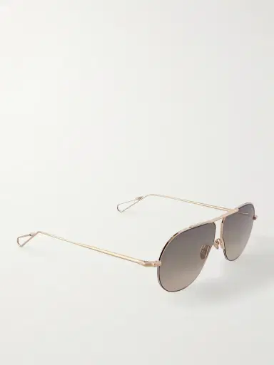 AHLEM Laplace Aviator-Style Gold-Tone Sunglasses - Men | Thumbnail 4 AHLEM Laplace Aviator-Style Gold-Tone Sunglasses - Men | Thumbnail 4