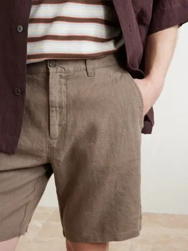 NN07 Aden 1454 Straight-Leg Linen Shorts - Men | Thumbnail 5 NN07 Aden 1454 Straight-Leg Linen Shorts - Men | Thumbnail 5
