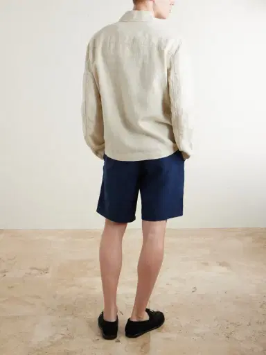 NN07 Morgan 1454 Linen Blouson Jacket - Men | Thumbnail 4 NN07 Morgan 1454 Linen Blouson Jacket - Men | Thumbnail 4