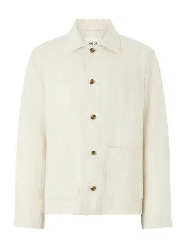 NN07 Morgan 1454 Linen Blouson Jacket - Men | Thumbnail 1 NN07 Morgan 1454 Linen Blouson Jacket - Men | Thumbnail 1