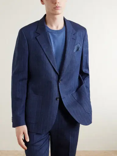 MR P. Herringbone Linen-Blend Suit Jacket - Men | Thumbnail 3 MR P. Herringbone Linen-Blend Suit Jacket - Men | Thumbnail 3