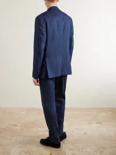 MR P. Herringbone Linen-Blend Suit Jacket - Men | Thumbnail 4 MR P. Herringbone Linen-Blend Suit Jacket - Men | Thumbnail 4