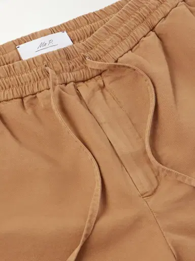 MR P. Straight-Leg Cotton and Linen-Blend Twill Drawstring Shorts - Men | Thumbnail 6 MR P. Straight-Leg Cotton and Linen-Blend Twill Drawstring Shorts - Men | Thumbnail 6