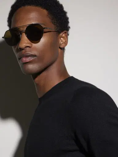 DIOR Eyewear DiorBlackSuit R6U Aviator-Style Gold-Tone Sunglasses - Men | Thumbnail 5 DIOR Eyewear DiorBlackSuit R6U Aviator-Style Gold-Tone Sunglasses - Men | Thumbnail 5