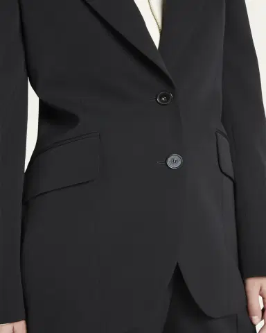 Stella McCartney Single-Breasted Fitted Wool-Blend Blazer | Thumbnail 5 Stella McCartney Single-Breasted Fitted Wool-Blend Blazer | Thumbnail 5