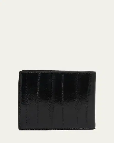 Saint Laurent Men's Tiny Cassandre Bi-Fold Wallet | Thumbnail 4 Saint Laurent Men's Tiny Cassandre Bi-Fold Wallet | Thumbnail 4
